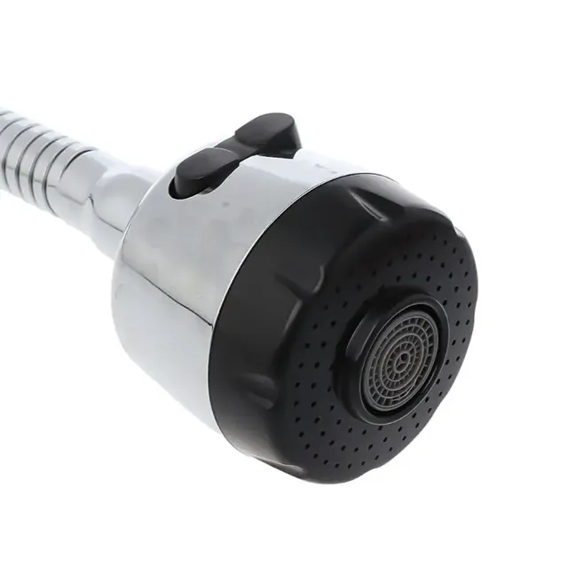 Robinet cuisine extractible douchette ronde chromée… – vue 3