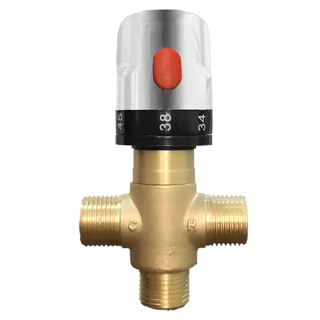 Robinet mitigeur thermostatique en laiton – vue 7