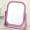 Miroir en plastique de bureau rond personnalisé – vue 6