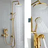 Robinet de douche doré de luxe – vue 4