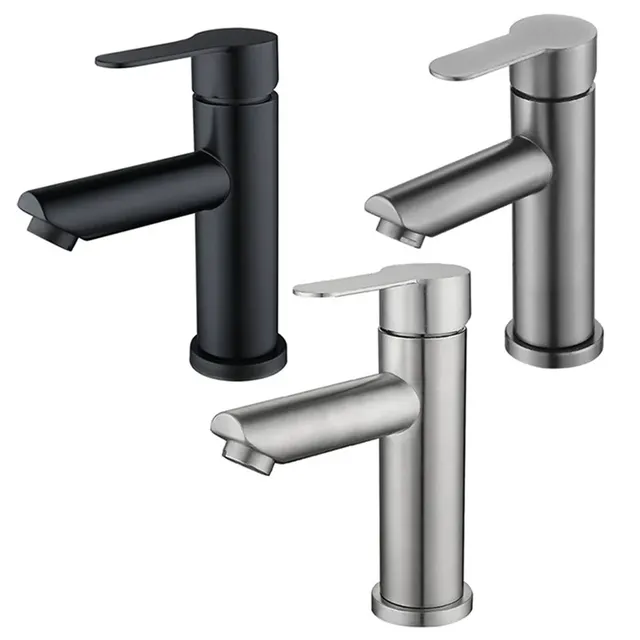 Robinet de cuisine en acier inoxydable – vue 2