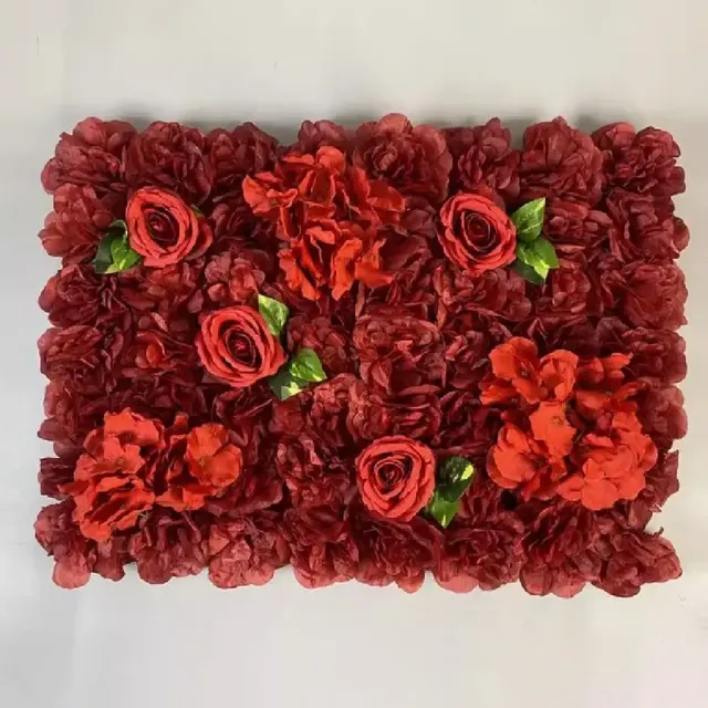 Panneaux muraux de fleurs artificielles faits à la main – vue 2