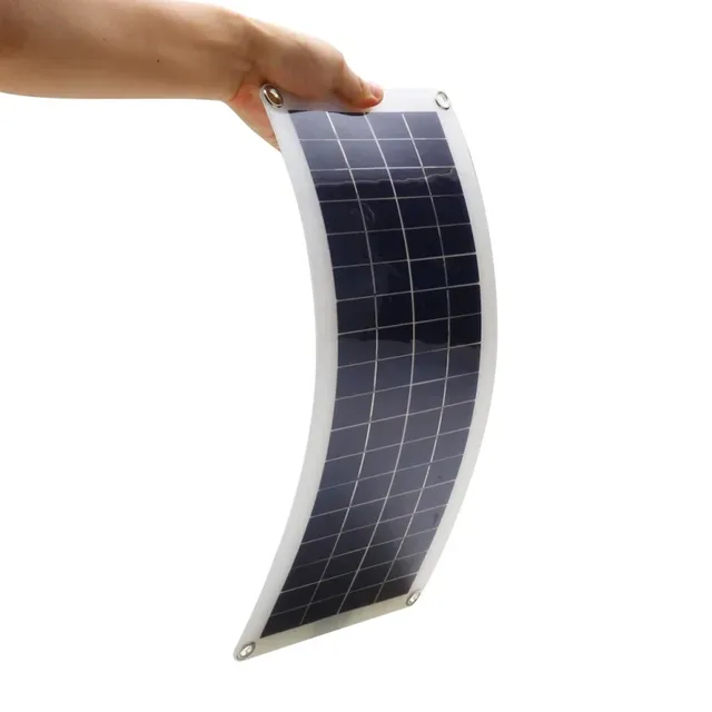 Kit de panneaux solaires 30W 12V avec double sortie USB… – vue 5