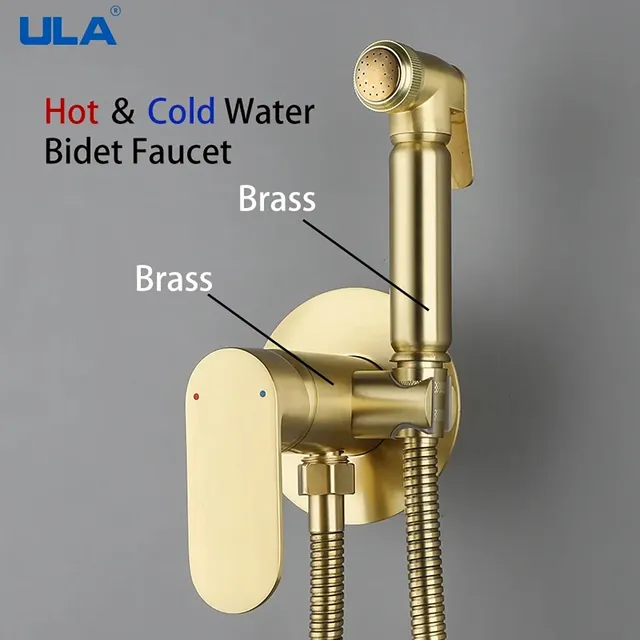 ULA robinet de Bidet en or Rose – vue 4