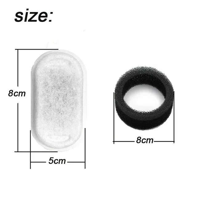 Filtres de remplacement pour fontaine d'eau pour chat – vue 6