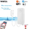 Tuya – capteur intelligent de fuite d&rsquo;inondation, moniteur à distance, WiFi, détecteur de niveau de débordement d&rsquo;eau, capteur de fuite d&rsquo;eau, système d&rsquo;alarme sonore de sécurité