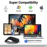 Souris Bluetooth pliable avec bouton muet – vue 4