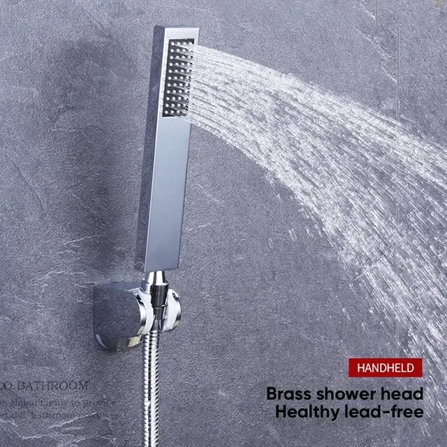 Pommeau de douche à main en acier inoxydable – vue 3