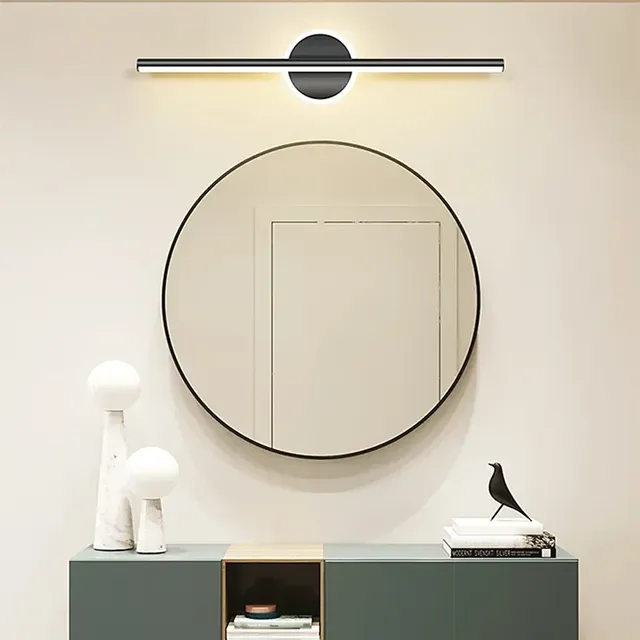 Lampe de miroir LED nordique Simple longue applique… – vue 5
