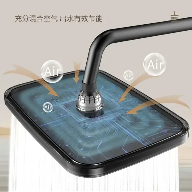 Pommeau de douche à haute pression 36cm – vue 4