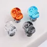 Bouton en cristal poignées en forme de crâne poignées de… – vue 2