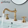 Robinet de salle de bains en laiton Antique – vue 2