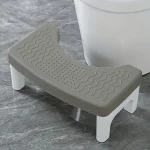 1 pièces siège de toilette tabouret Portable Squat tabouret maison adulte salle de bain accessoires toilette Squat tabouret amovible antidérapant