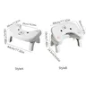 Tabouret toilette pliant antidérapant plastique… – vue 6
