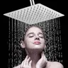 Pommeaux de douche cascade Ultra-fins en acier… – vue 2