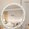Miroir De salle De bains rond lumière Led maquillage… – vue 4