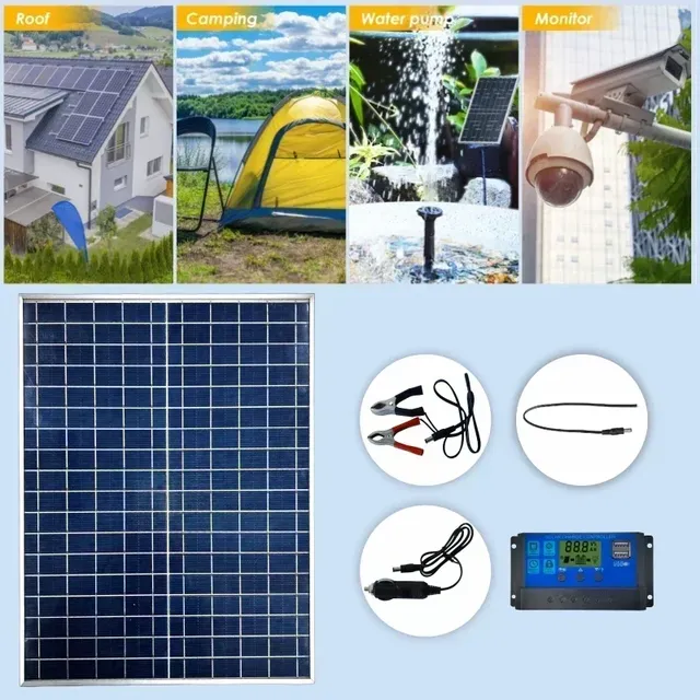Panneau solaire photovoltaïque 500W/1000W – vue 3