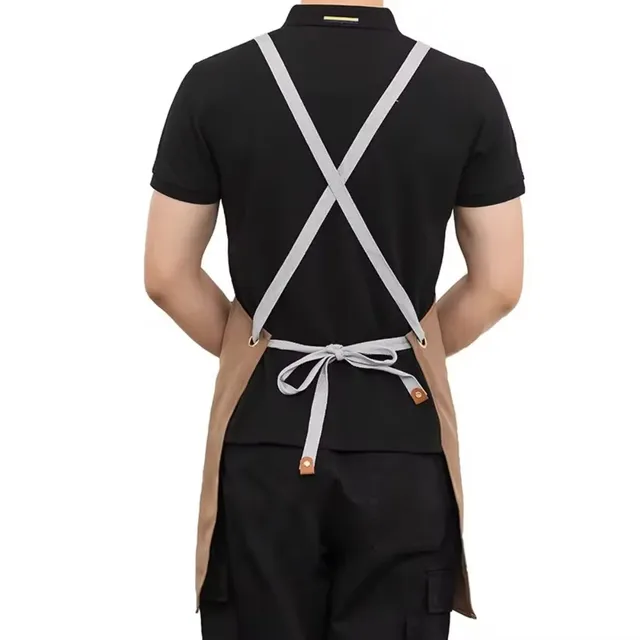 Tablier de cuisine imperméable pour femmes/hommes avec… – vue 4