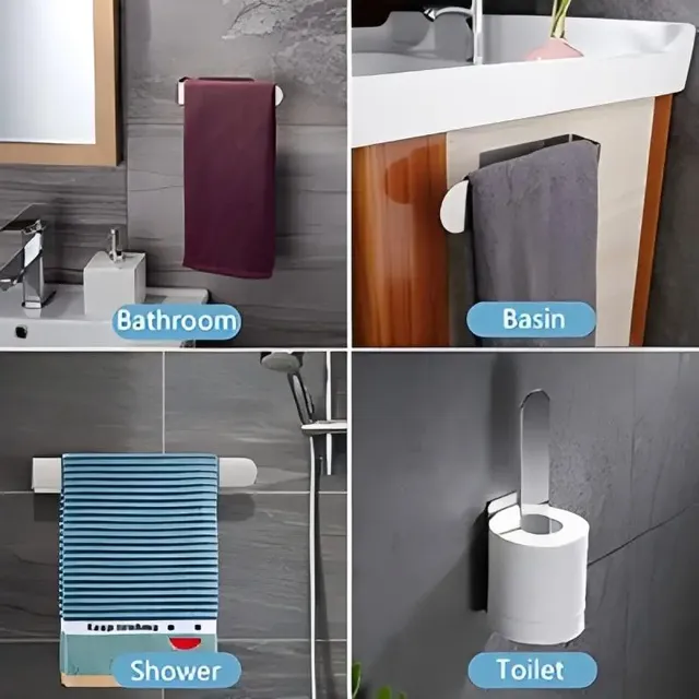 Porte-serviettes Non perforé Porte-serviettes… – vue 6