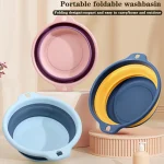 Bassin à illant Pliable Portable en Plastique, Lavabo Pliable de Voyage, Sûr et Durable, Fournitures Ménagers, HOHousehold