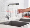 Robinet de cuisine avec filtre à eau de luxe doré – vue 2