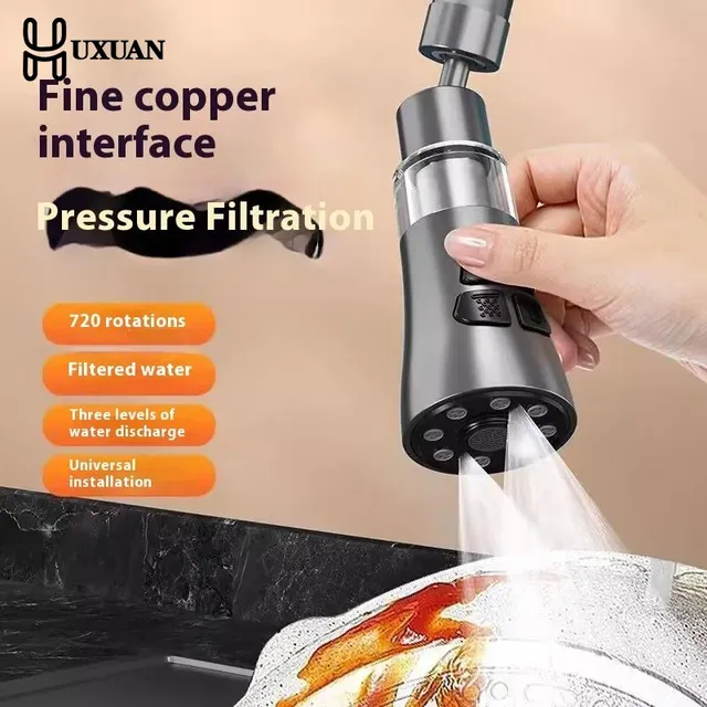 Extension de robinet de filtre à eau d'évier de cuisine… – vue 3