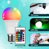 Ampoule LED multicolore RGB – vue 3