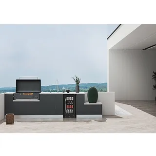 Cuisine extérieure modulaire encastrable inoxydable réfrigérateur…
