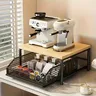 1 noir/blanc cuisine micro-ondes support boîte de… – vue 2