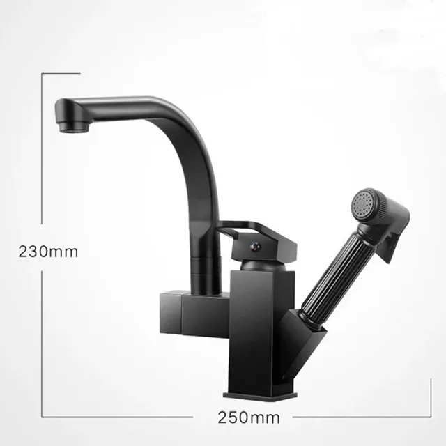 Robinet de cuisine avec pistolet de pulvérisation – vue 7