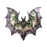Suspension vitrail chauve souris verre teinté tiffany… – vue 6