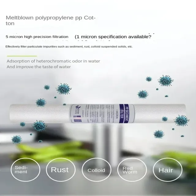 5 pièces 20 "purificateur d'eau 20 pouces 5 microns… – vue 6