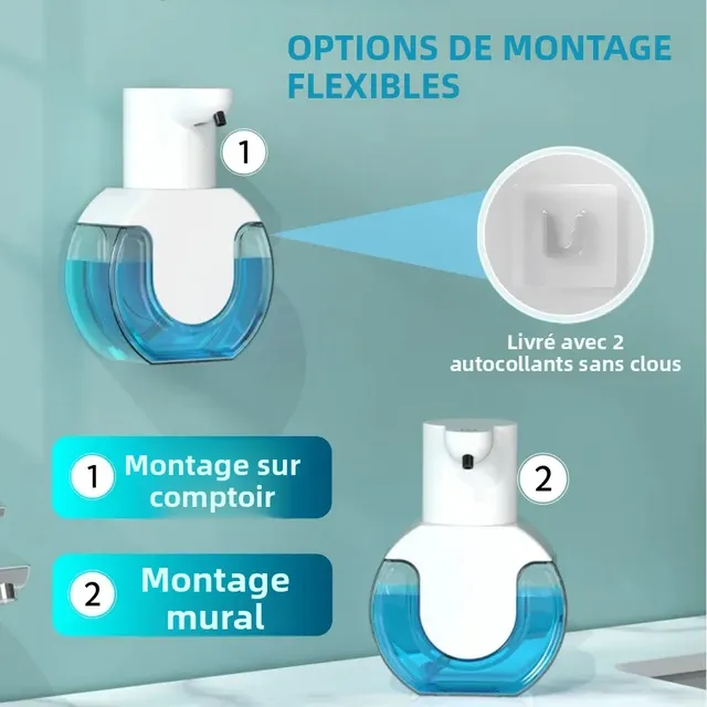 Distributeur automatique de savon en mousse à capteur… – vue 5