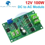 Transformateur onduleur 100W DC-AC DC 12V à AC 12/24V, générateur de Signal à onde carrée, régulateur de tension, carte de convertisseur de puissance