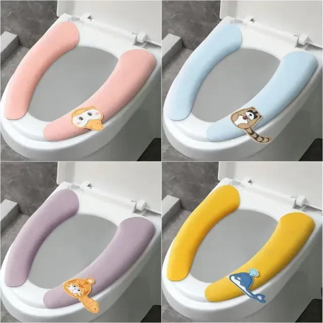 Ensemble de housses de lavabo de salle de bains domestique – vue 2