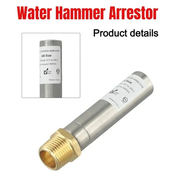 Paremarteau eau acier inoxydable compact demi pouce…