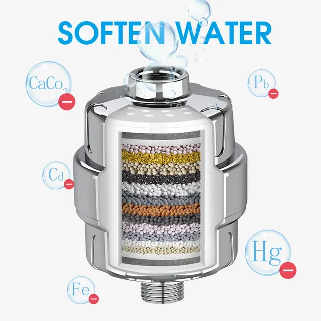 Filtre à eau de douche à 15 couches de Filtration – vue 2