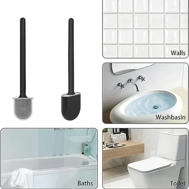Brosse de toilette en Silicone – vue 4