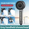 Pommeau de douche suralimenté filtré – vue 5