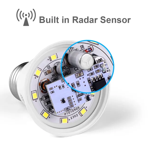 Ampoule à induction à détection de radar intelligente… – vue 2