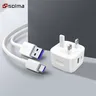 Chargeur mural prise britannique trois broches usb typea… – vue 1