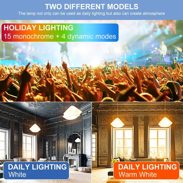 Ampoule LED RGB E27/E26 – vue 5