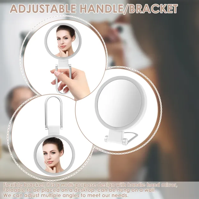 Miroir grossissant pliable 30X 360 ° Miroir de… – vue 5