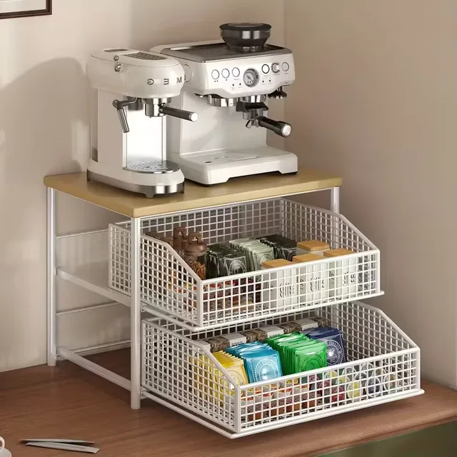 Étagère cuisine compacte comptoir rangement organisateur… – vue 2