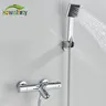 Mitigeur thermostatique mural noir chrome…