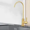 Mitigeur cuisine monobloc col cygne haut bec pivotant… – vue 3