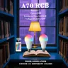 Ampoule LED RGB A70 15W 220V RA80 IR – vue 1