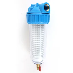 Filtre supporter ficateur d&rsquo;eau à contre-courant transparent, nettoyeur haute pression, sortie d&rsquo;eaux usées, 10 po