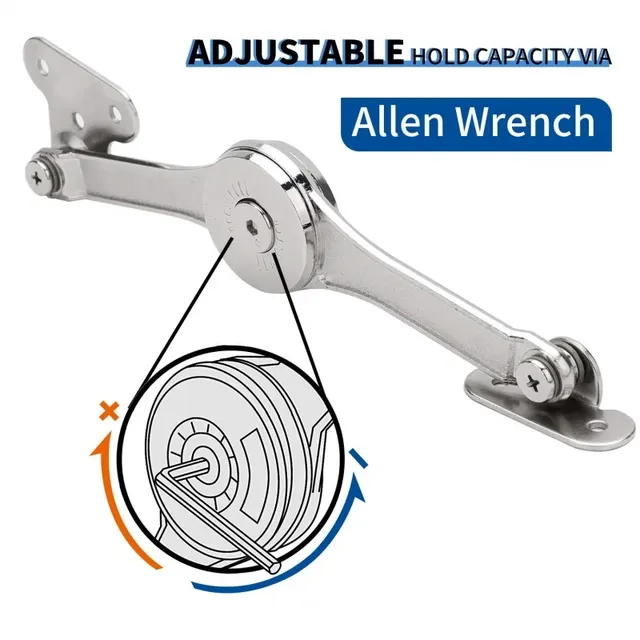 Charnières hydrauliques à arrêt aléatoire pour porte… – vue 4