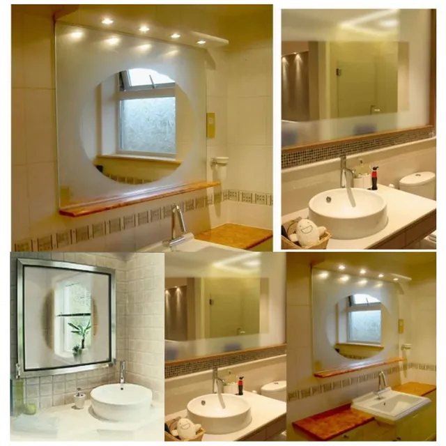 Antibuée chauffant miroir salle bain transparent étanche… – vue 3